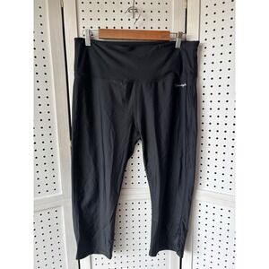 Ubestyle Women's XXL UPF 50+ Black Swim Beach Capri Pants